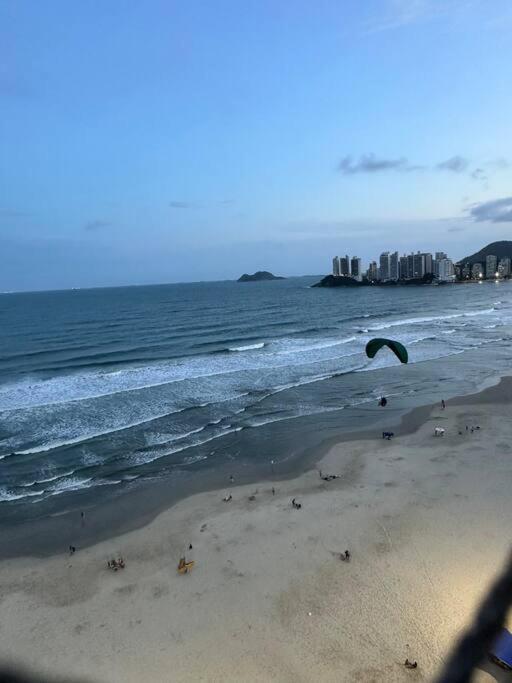 Hermoso Dpto Con Vista Frontal Al Mar Pitangueiras Guarujá Exteriér fotografie