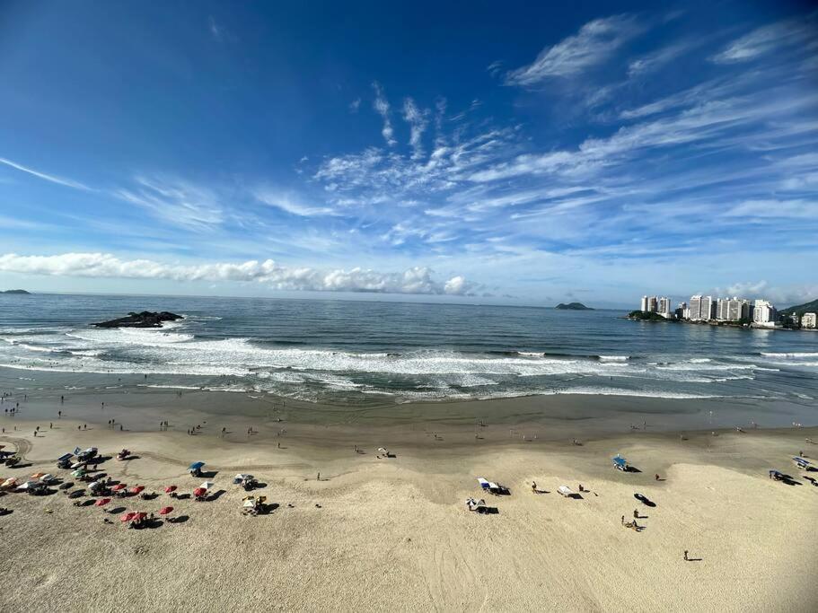 Hermoso Dpto Con Vista Frontal Al Mar Pitangueiras Guarujá Exteriér fotografie
