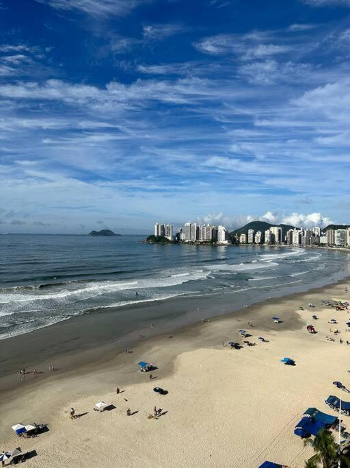 Hermoso Dpto Con Vista Frontal Al Mar Pitangueiras Guarujá Exteriér fotografie
